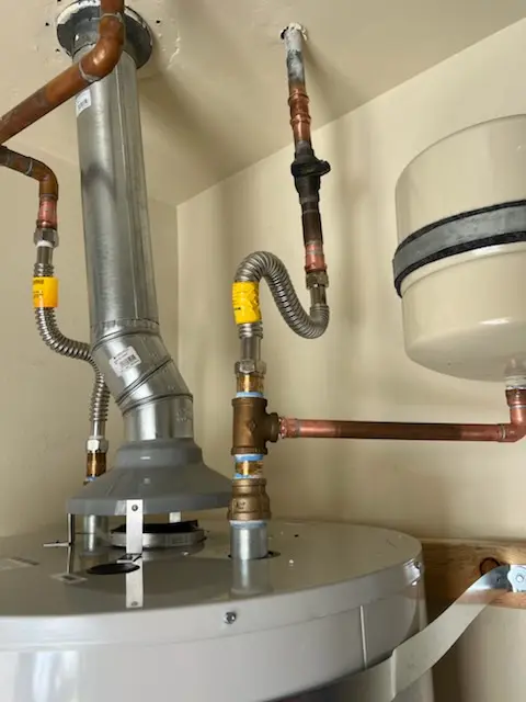 Water heater installation and plumbing repair in Ladiesburg